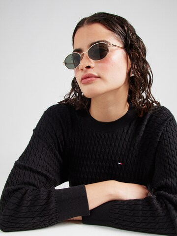 TOMMY HILFIGER Pullover in Schwarz