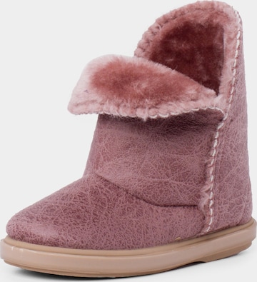 Pisamonas - Bota em rosa: frente