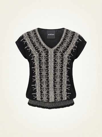 KOROSHIBluza - crna boja: prednji dio