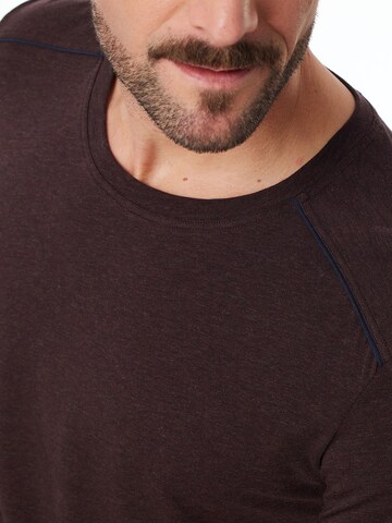 SCHIESSER Shirt in Bruin