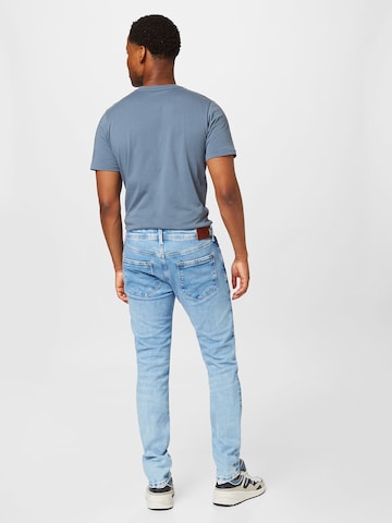 Pepe Jeans Slimfit Jeans 'STANLEY' i blå