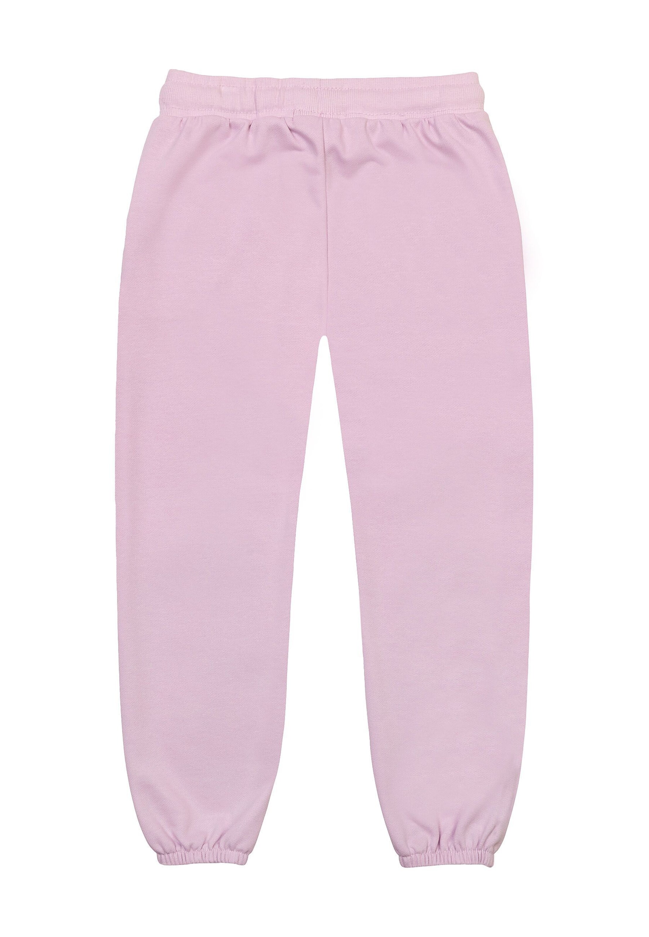 MINOTI Zwężany krój Spodnie w kolorze różowy