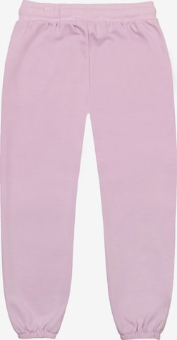 MINOTI Zwężany krój Spodnie w kolorze różowy