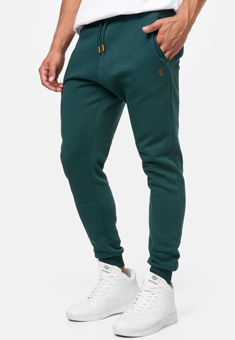 INDICODE JEANS Tapered Pants 'Alejandra' in Green