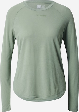 Hummel Performance Shirt 'Vanja' in Green: front