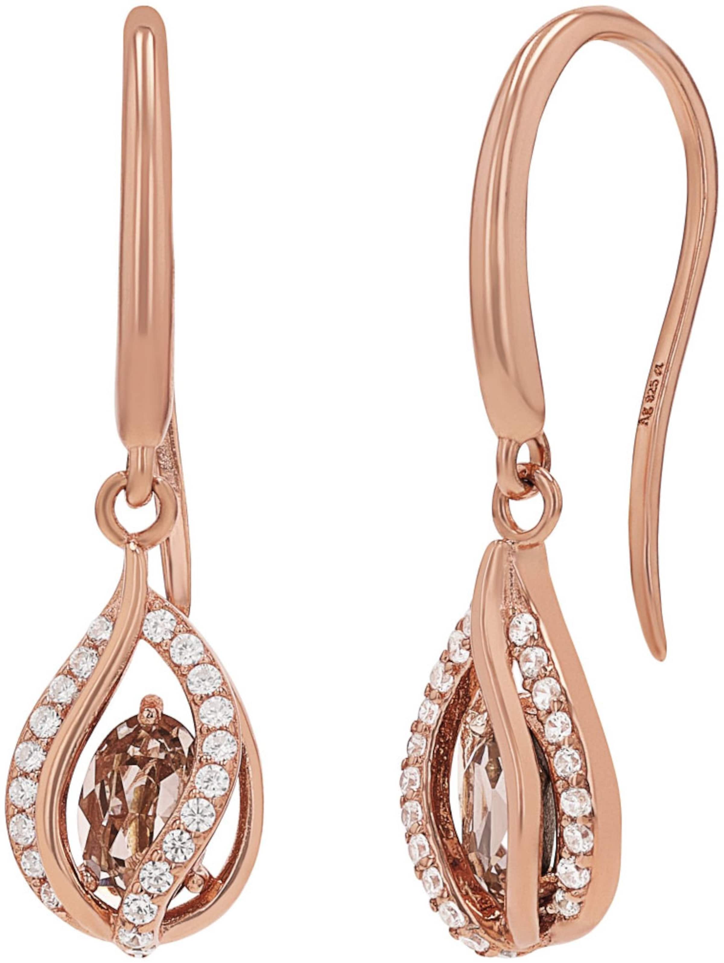 AMOR Ohrringe in Gold: Vorderseite