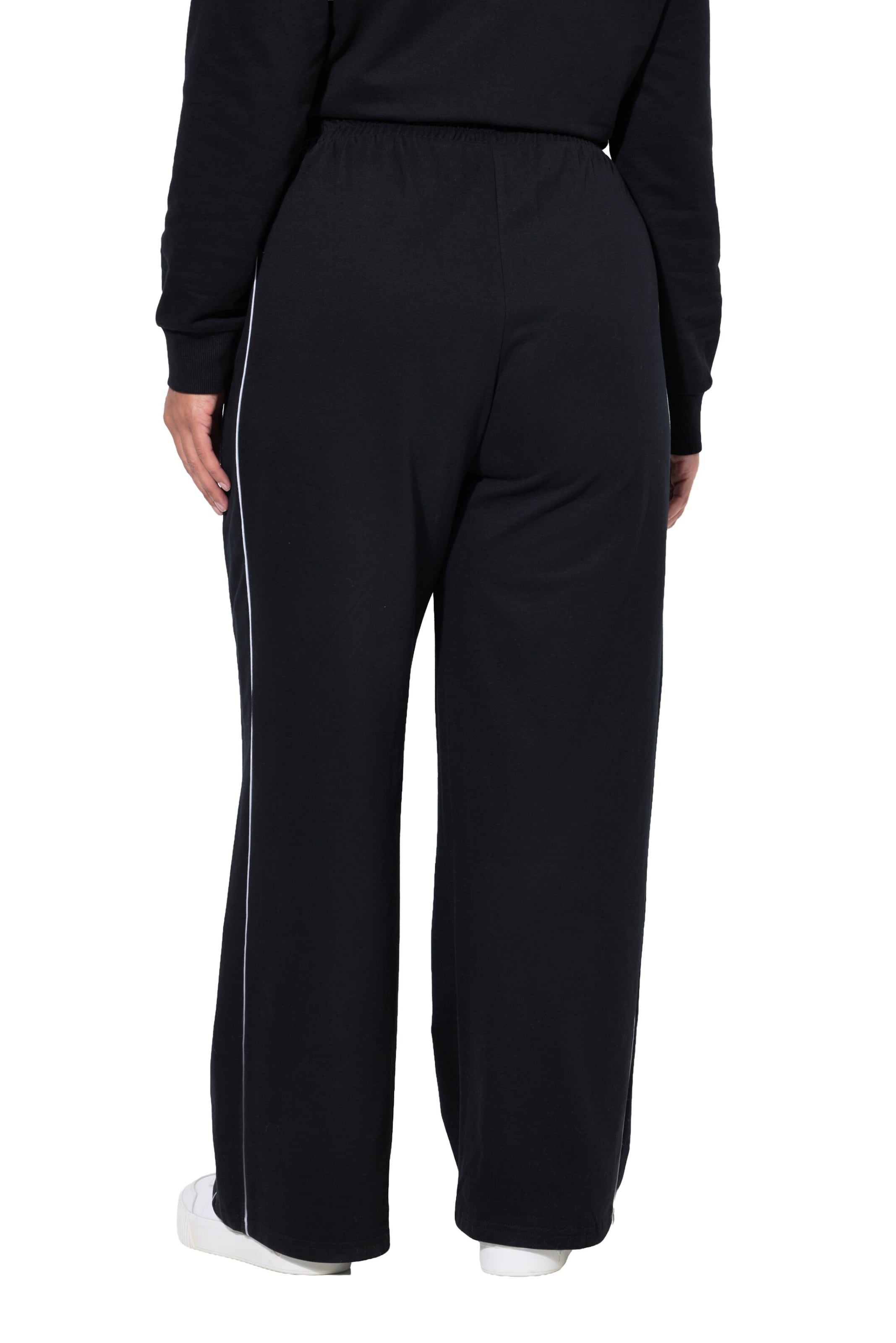 Ulla Popken Loosefit Hose in Schwarz
