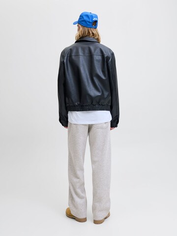 JACK & JONES Wide leg Broek in Grijs