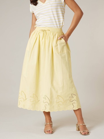 Jupe 'INATA' Deeluxe en jaune : devant