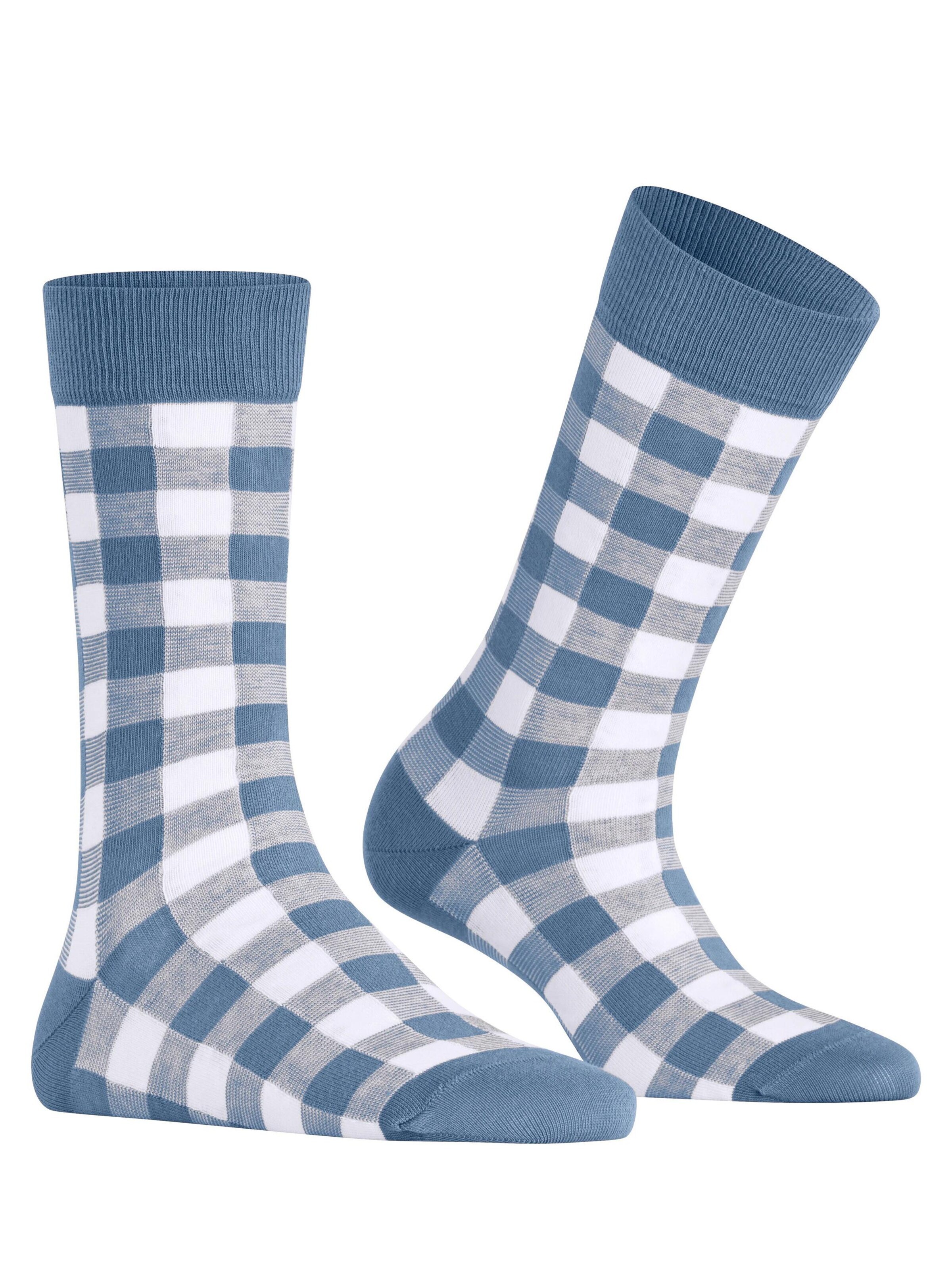 BURLINGTON Socken 'Vichy'‌‌‌‌‌‌‌ in Blau