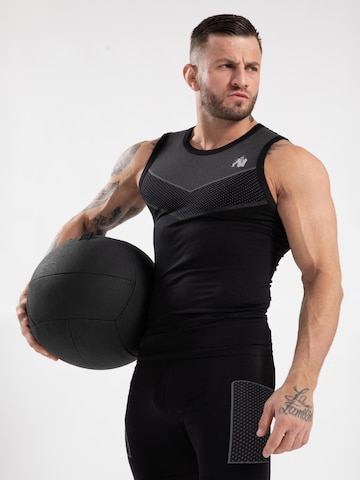 Maglia funzionale di Gorilla Wear in nero: frontale