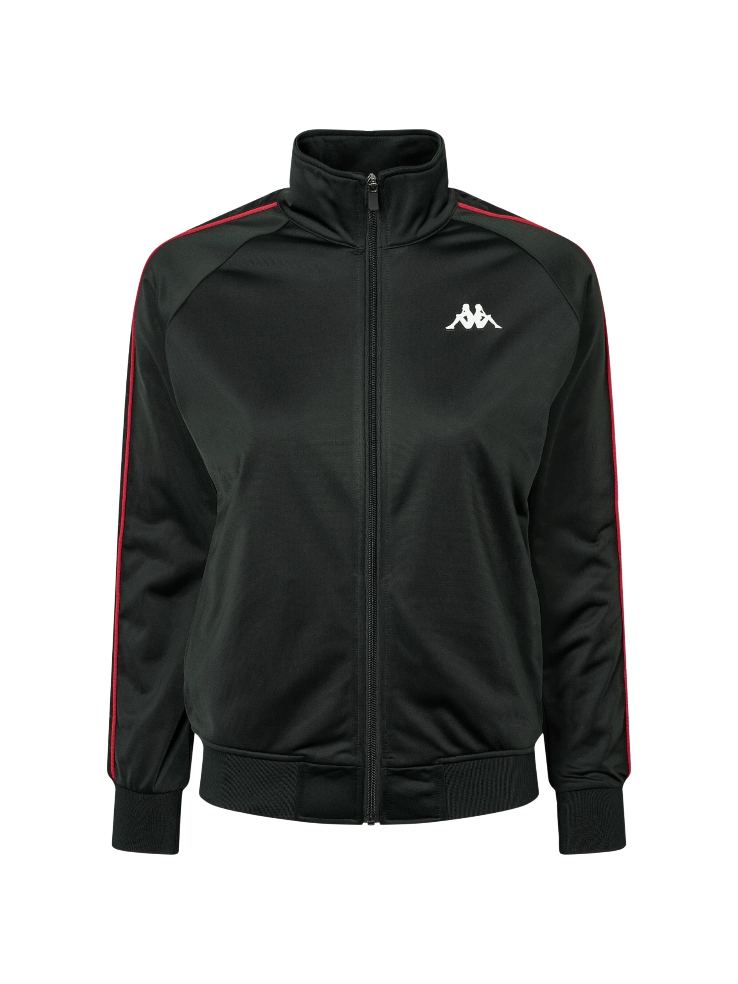 KAPPA Pullover 'Banda Wanniston' in Schwarz: Vorderseite