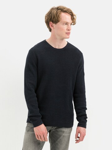 CAMEL ACTIVE Sweater in Black: front
