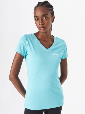 ICEPEAK - Camisa funcionais 'BEASLEY' em azul: frente