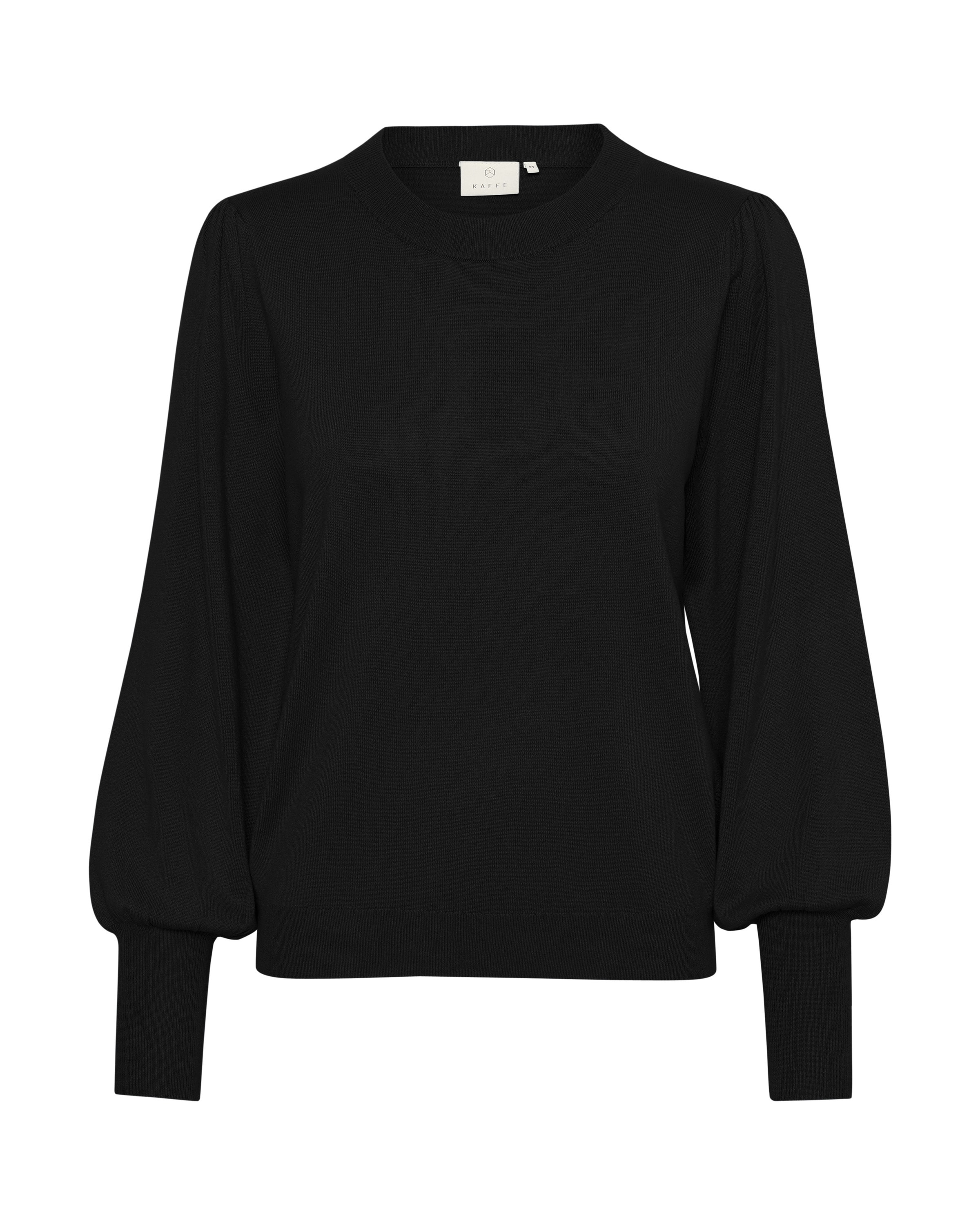 Kaffe Pullover 'Lizza' in Schwarz: Vorderseite