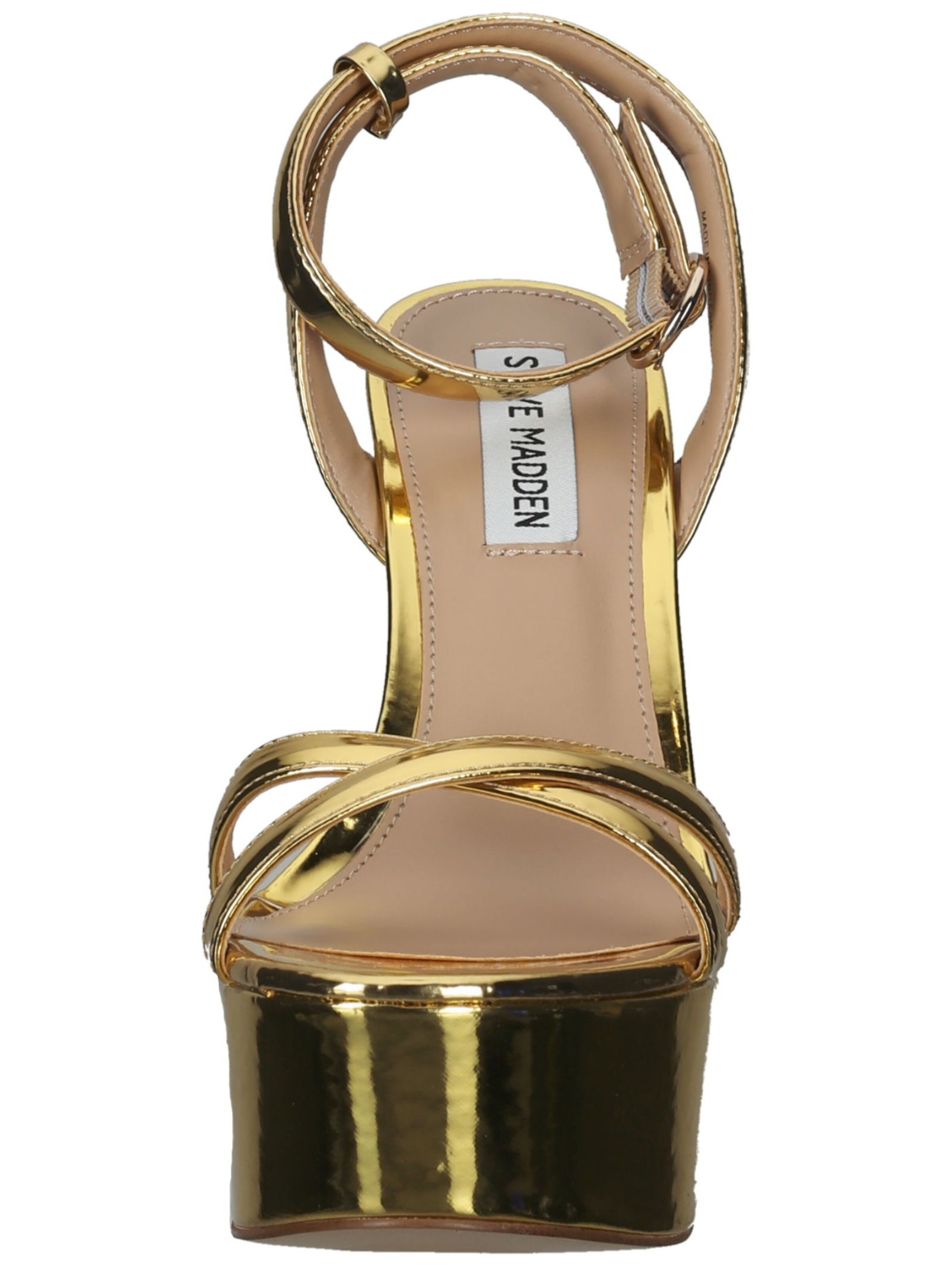 Sandales à lanières STEVE MADDEN en or