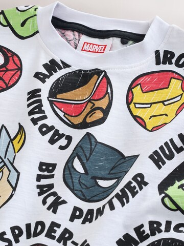 T-Shirt 'Marvel' Next en blanc