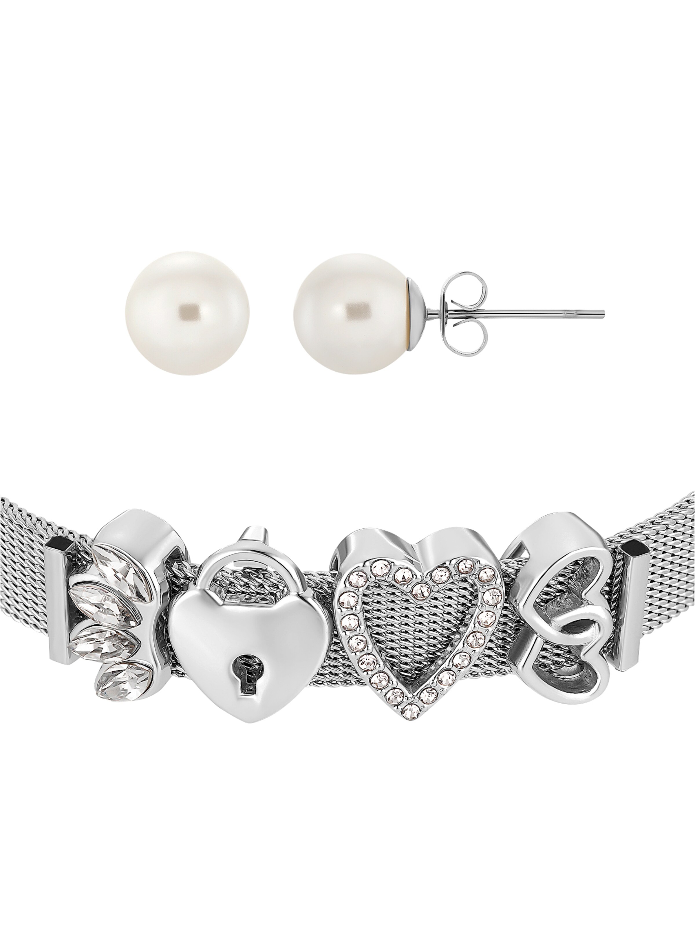 Heideman Sieraden set 'Milanaise' in Zilver