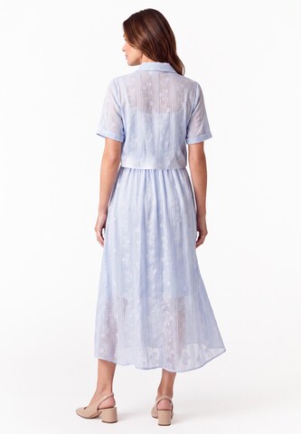 Usha - Vestido en azul