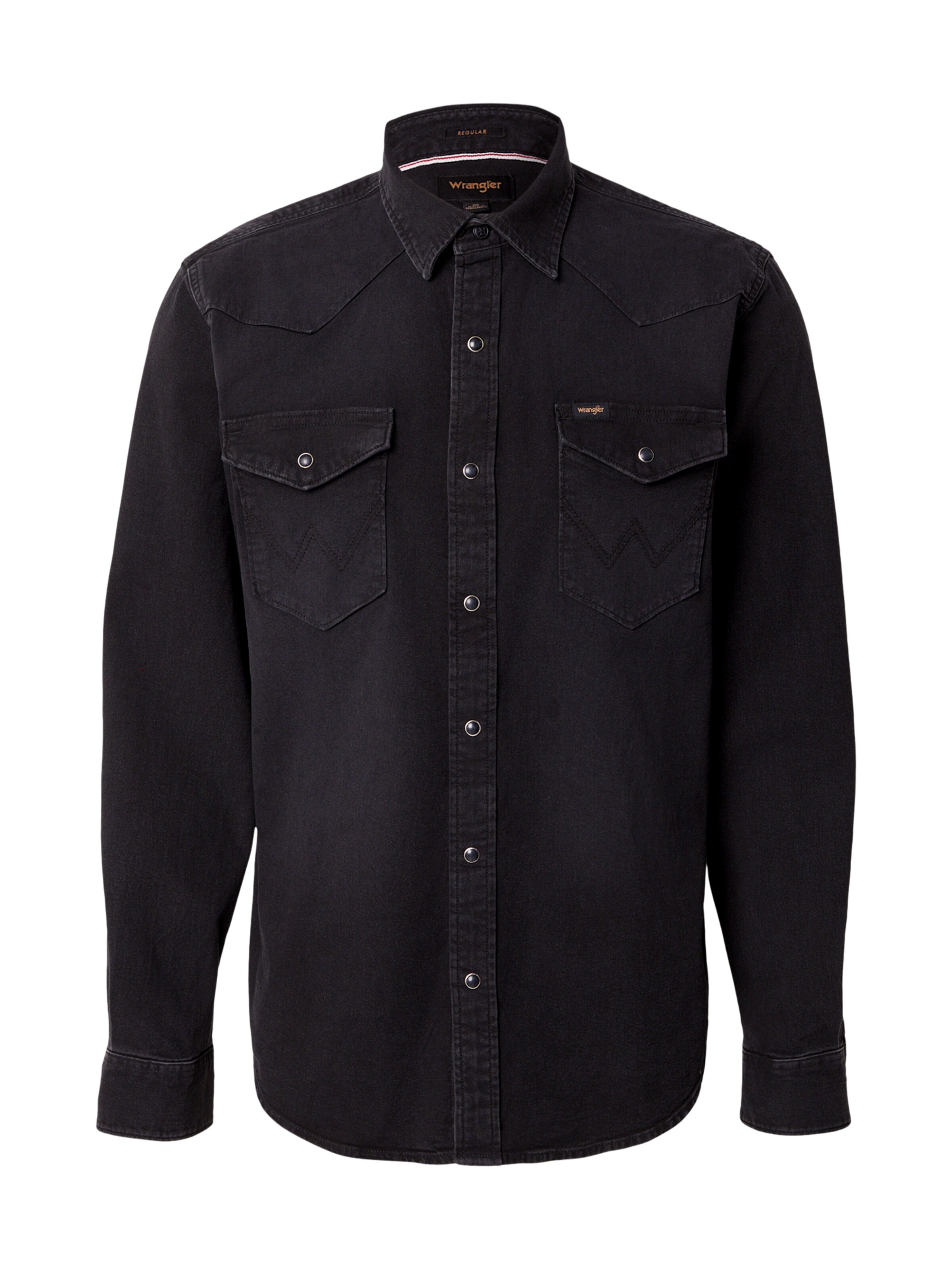 WRANGLER Krekls, krāsa - melns, Preces skats