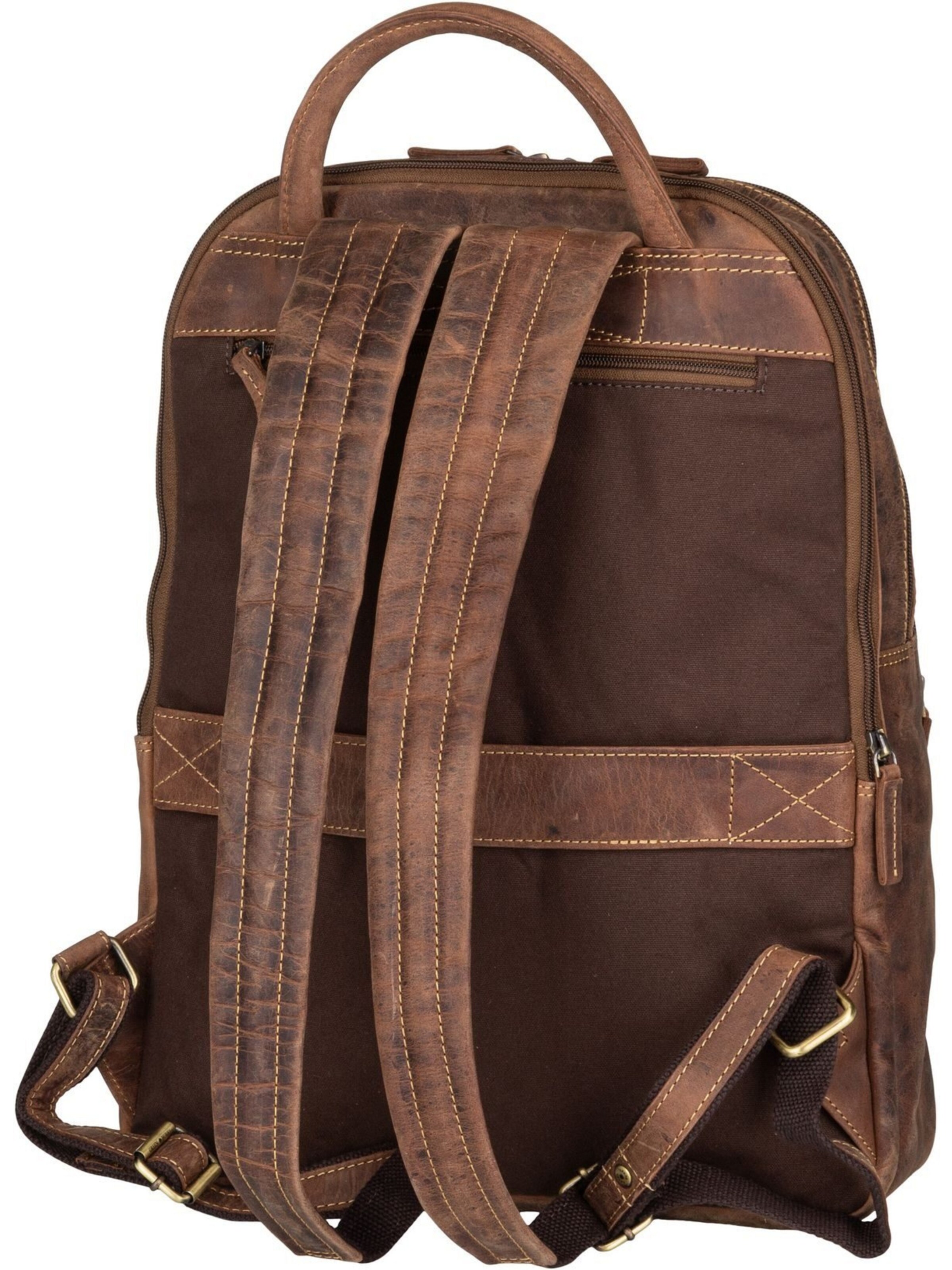 GREENBURRY Rugzak in Bruin