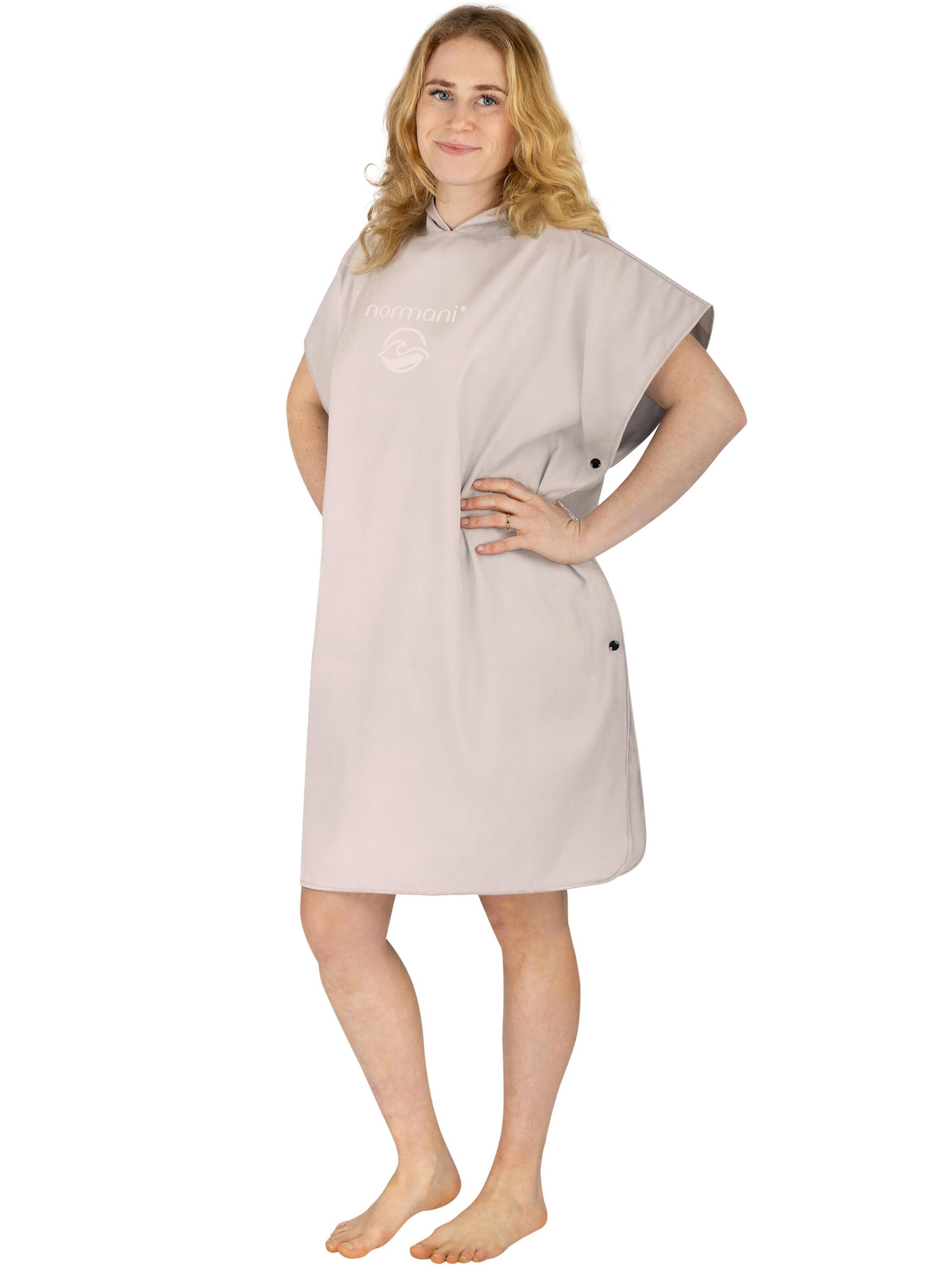 Peignoir 'Camuy' normani en rose : devant