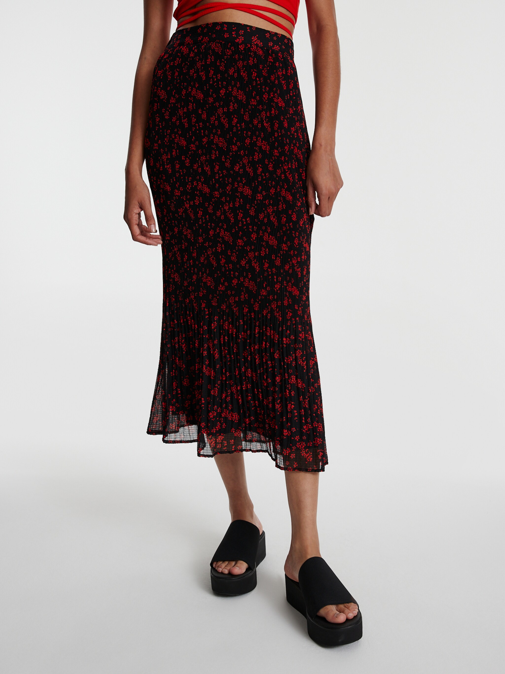 EDITED Producten Rok 'Asya' Gemengde kleuren