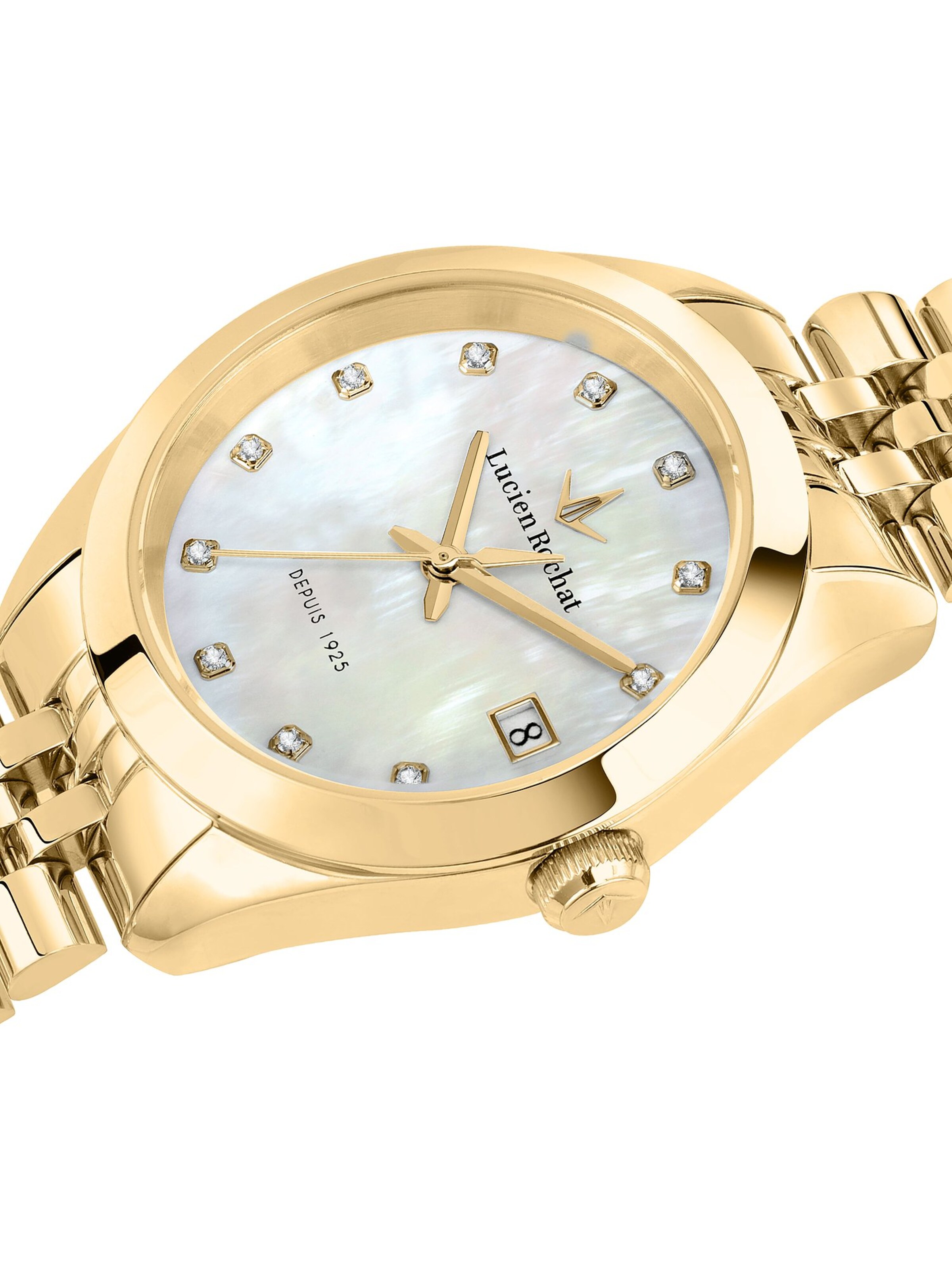Lucien Rochat Analog Watch in Gold