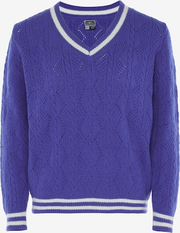 Pull-over DreiMaster Maritim en violet : devant