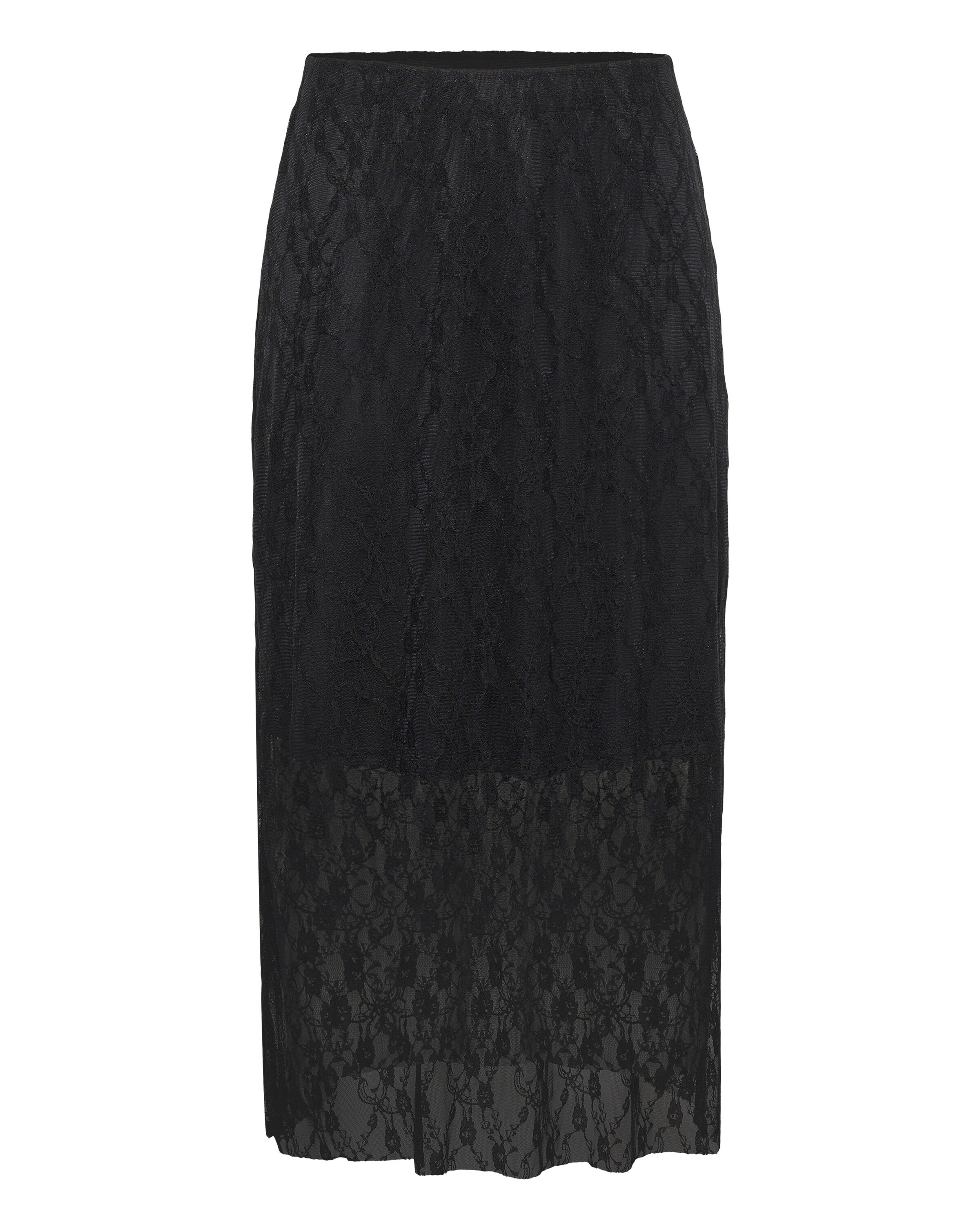 KAFFE CURVE Skirt in Black: front
