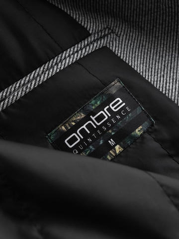 Ombre Between-seasons coat 'OM-COWC-0108' in Grey