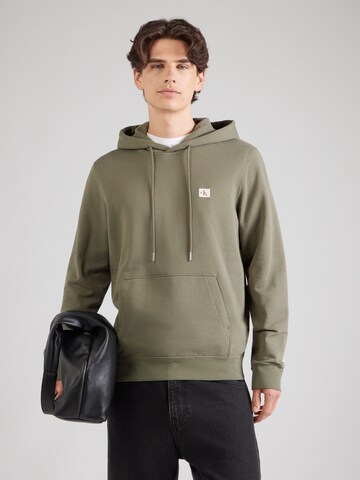 Calvin Klein Jeans Dressipluus, värv beež: eest vaates