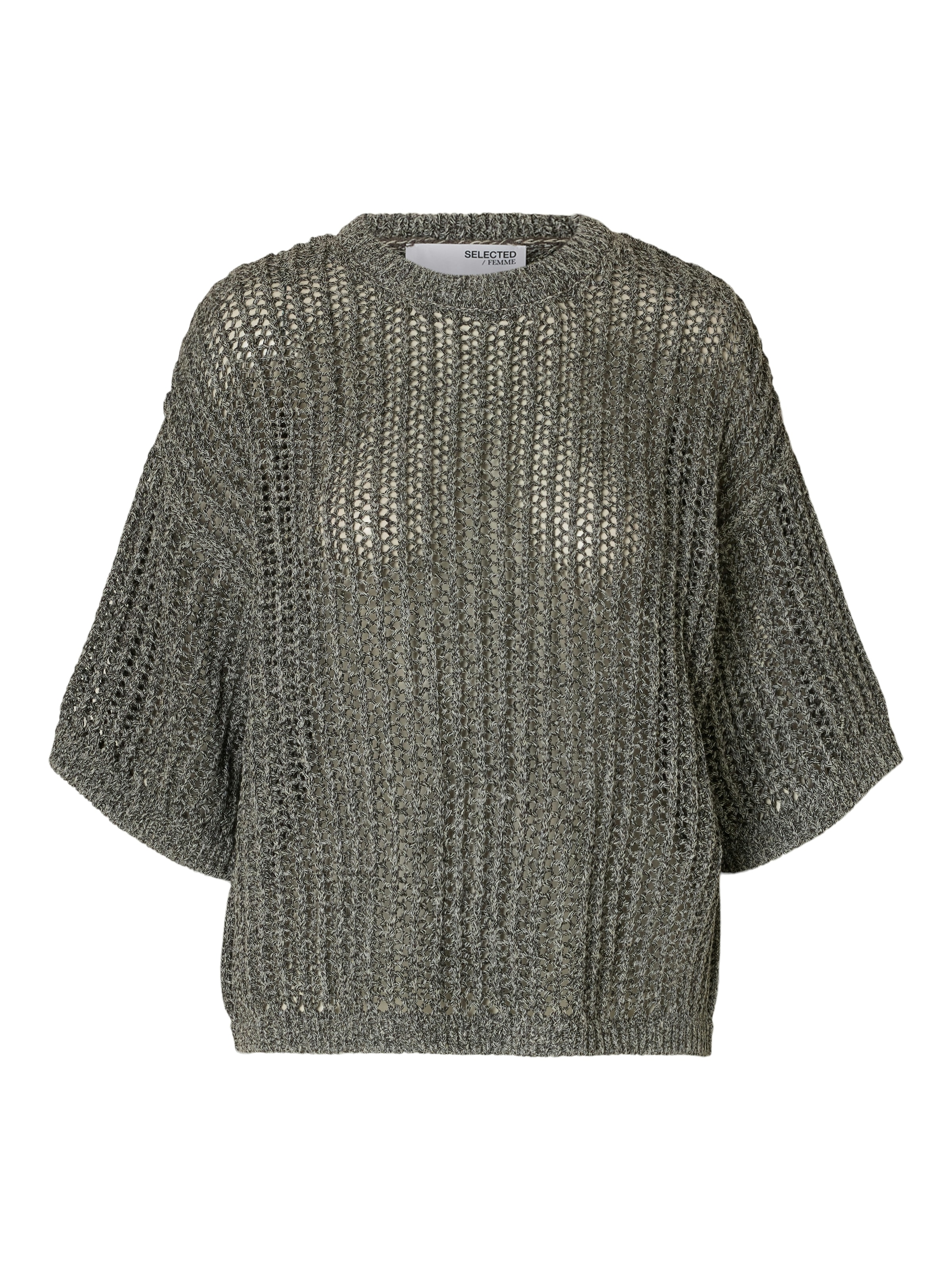 SELECTED Pullover in Grau: Vorderseite
