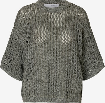 SELECTED Pullover in Grau: Vorderseite