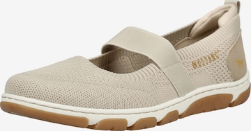 Slipper di MUSTANG in beige: frontale