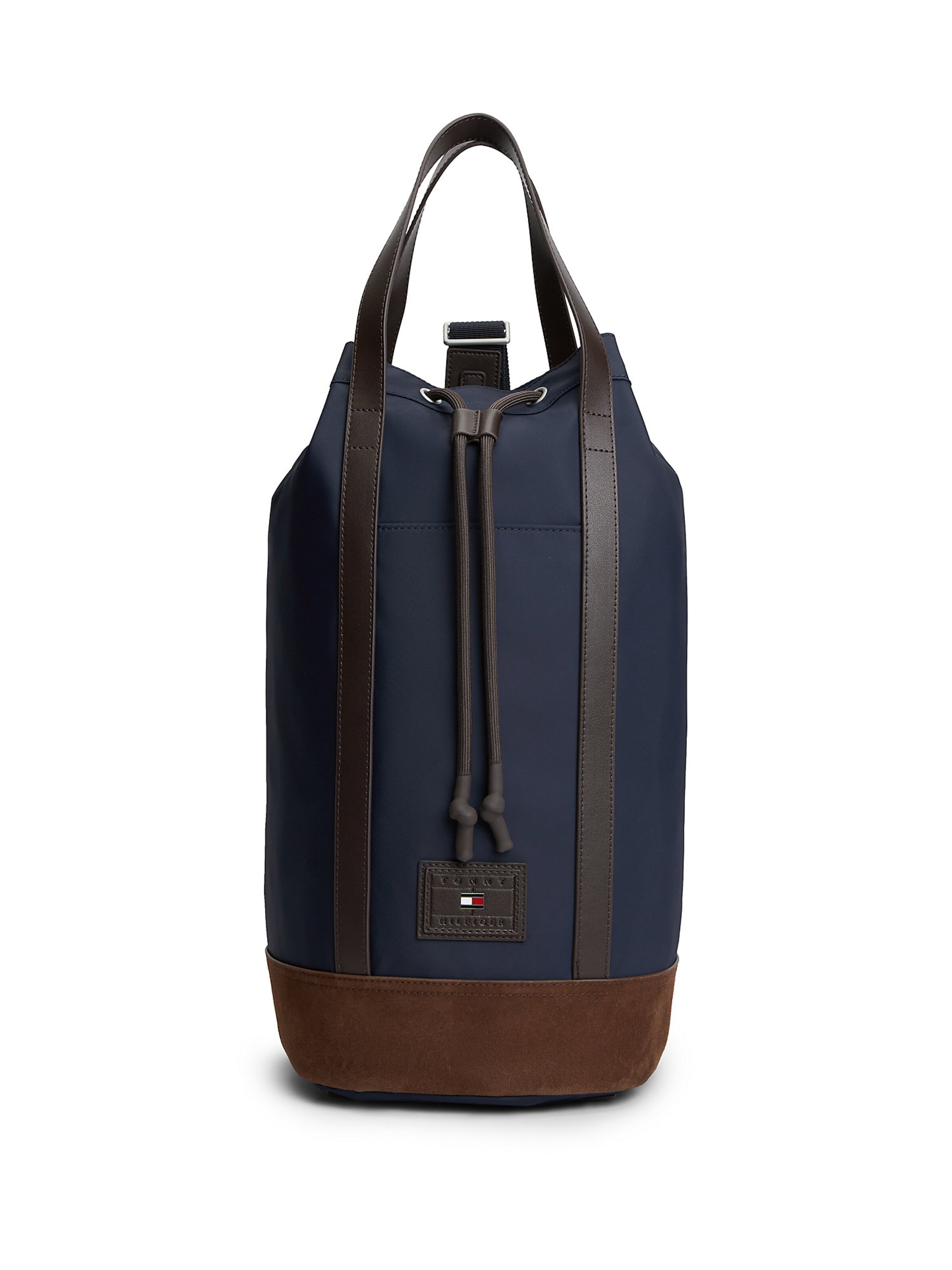TOMMY HILFIGER Shopper 'Heritage' in Marine blue / Brown, Item view