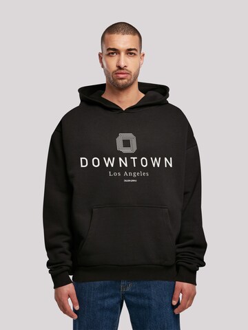 F4NT4STIC Sweatshirt 'Downtown LA' in Schwarz: Vorderseite