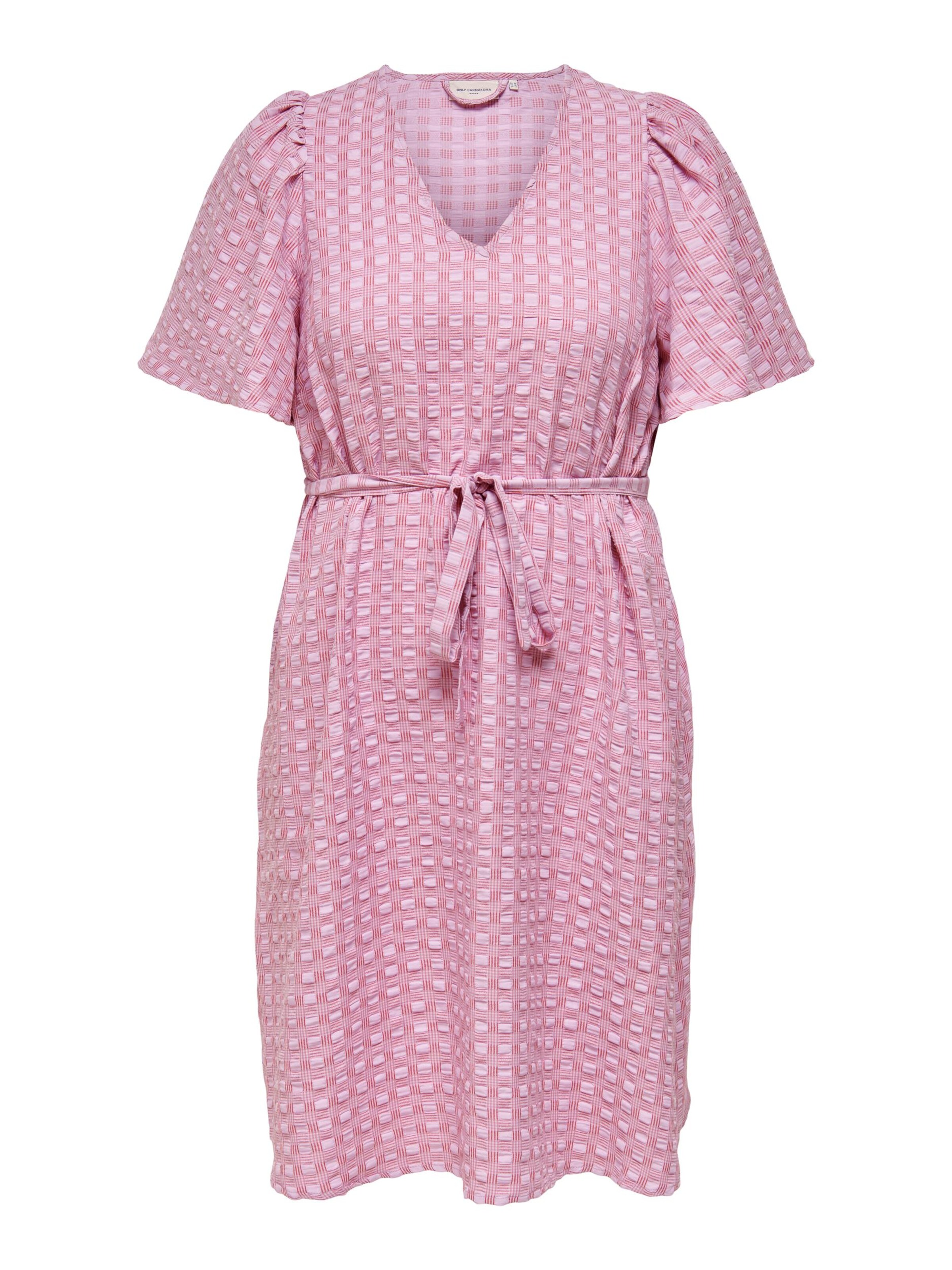 Frauen Große Größen ONLY Carmakoma Kleid 'CARLAS' in Pink, Pitaya - BW31000 Frauen Große Größen ONLY Carmakoma Kleid 'CARLAS' in Pink, Pitaya - BW31000