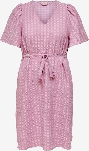 ONLY Carmakoma Dress 'CARLAS' in Pink: front