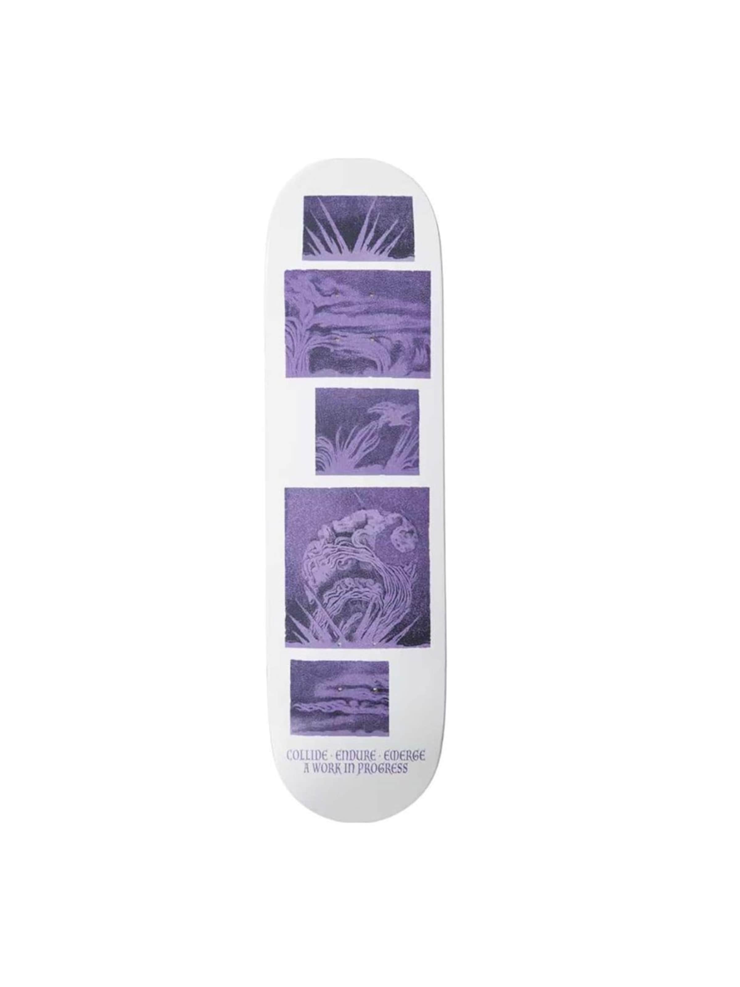 Skateboard 'Board 3 8,5 Purple' Carhartt WIP en violet : devant