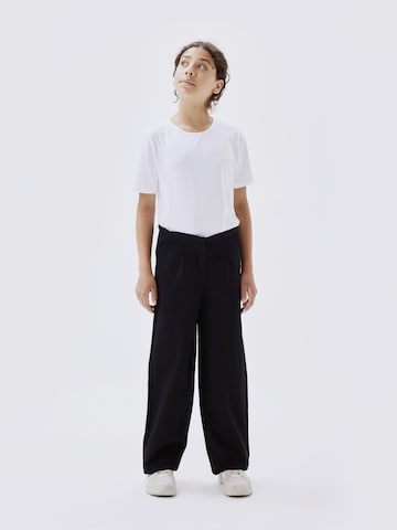 NAME IT - regular Pantalón 'Nimma' en negro: frente