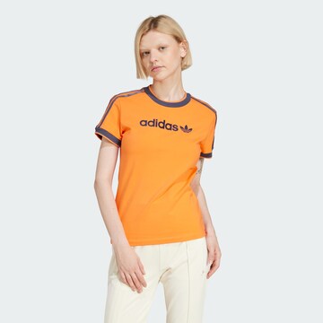 T-shirt 'CALI' ADIDAS ORIGINALS en orange : devant