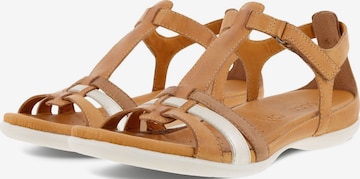 ECCO Sandalen met riem 'Flash' in Bruin