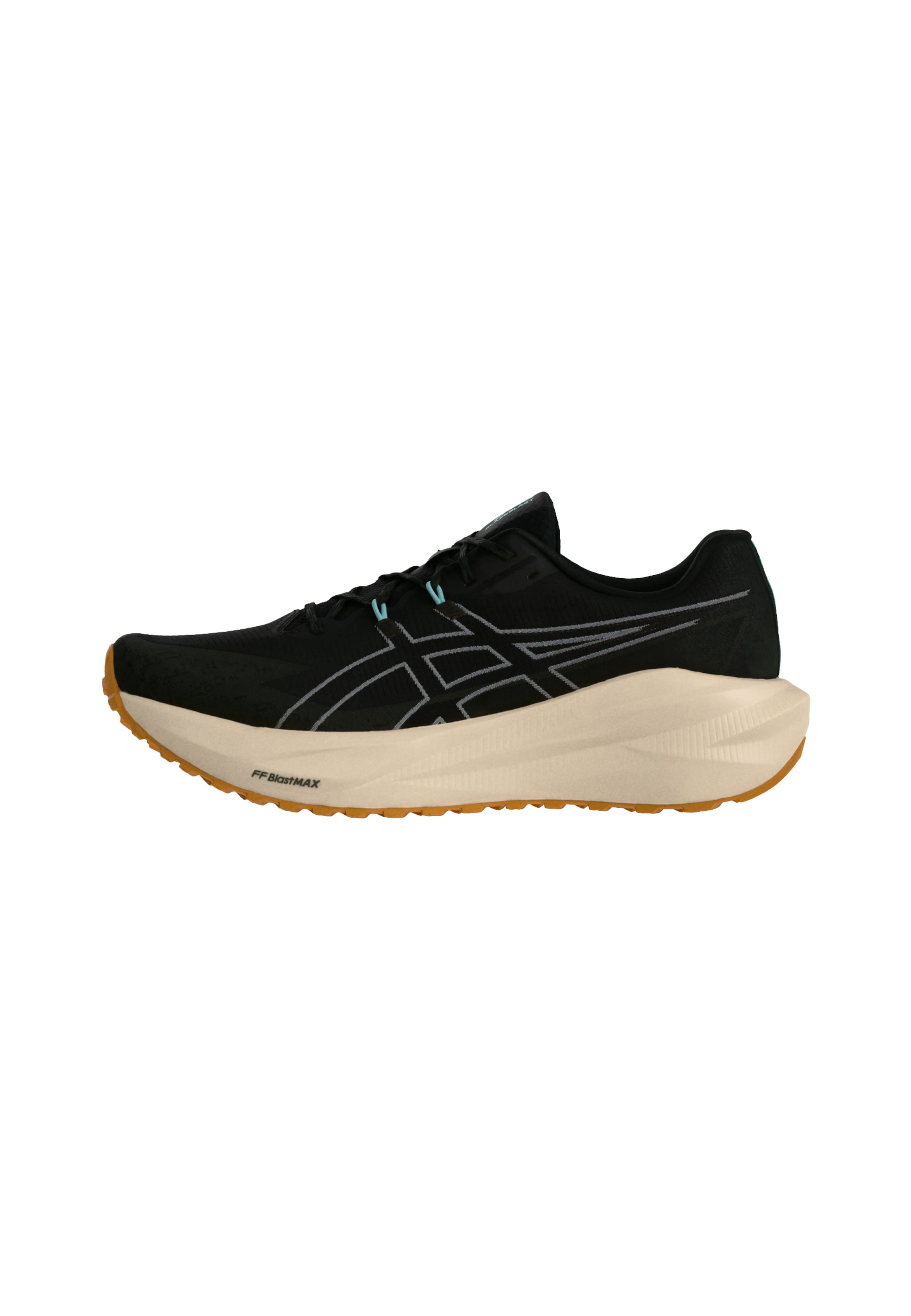 Chaussure de course 'BLAZEBLAST' ASICS en noir : devant