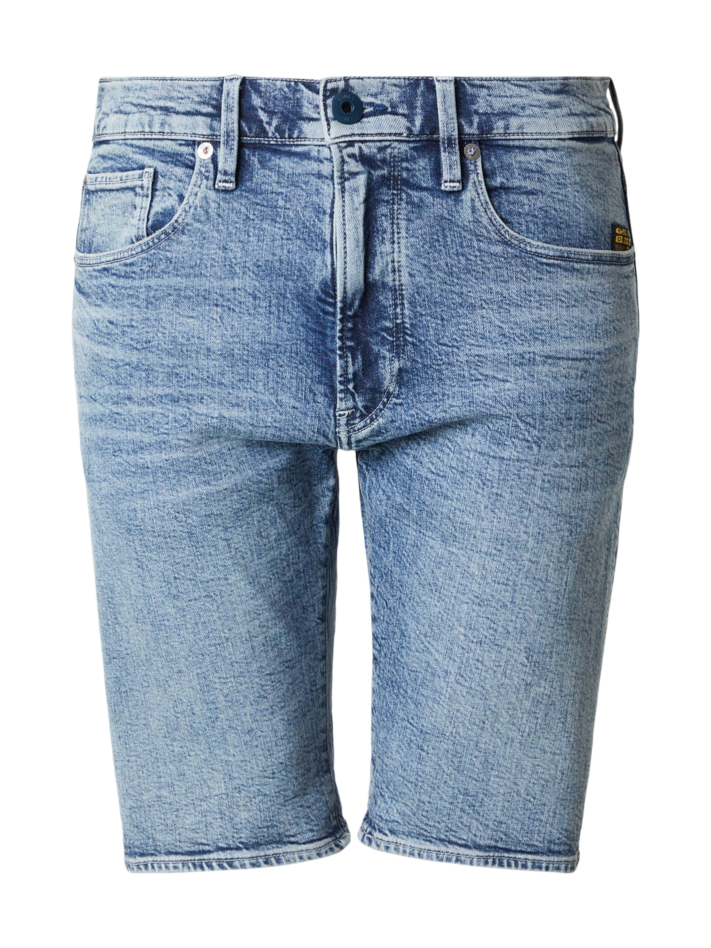 G-STAR Slimfit Jeans '3301' i blå: forside