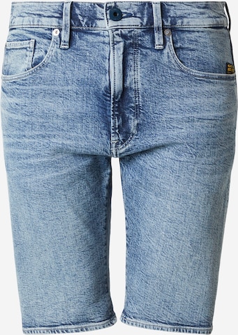 G-STAR Slimfit Farkut '3301' värissä sininen: etupuoli