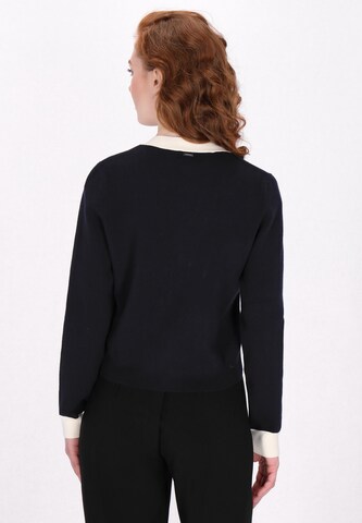 DreiMaster Klassik Knit cardigan 'Classic Look' in Blue
