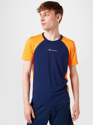 Champion Authentic Athletic Apparel Performance Shirt in Blue: front