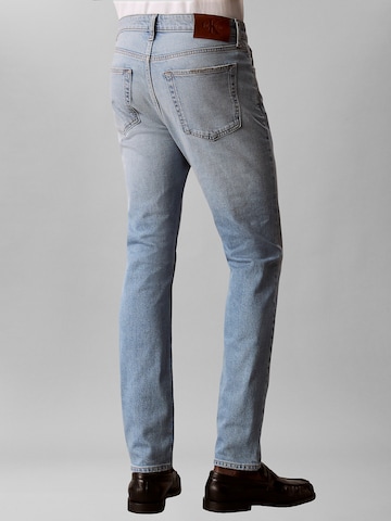 Coupe slim Jean Calvin Klein Jeans en bleu