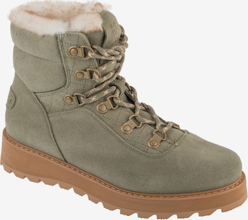 Bottes à lacets ROXY en vert : devant